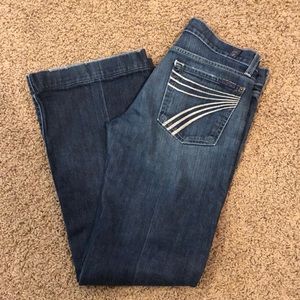 Seven 7 For All Mankind dojo Jeans. Light wear